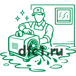 Сушка и уборка после потопа в Оби